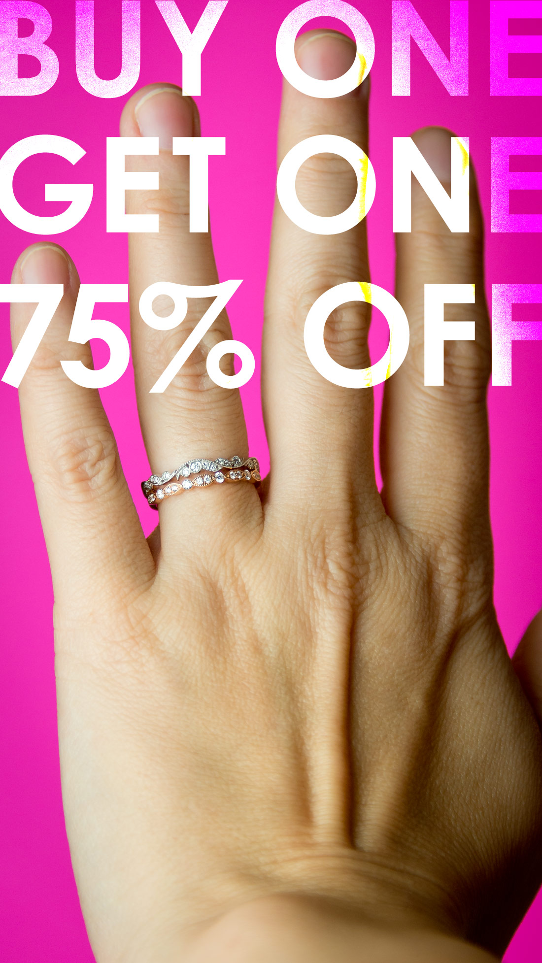 Stackable bands buy one get one
