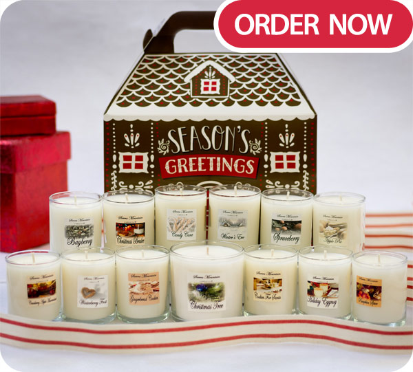 Our all new candle advent calendear set