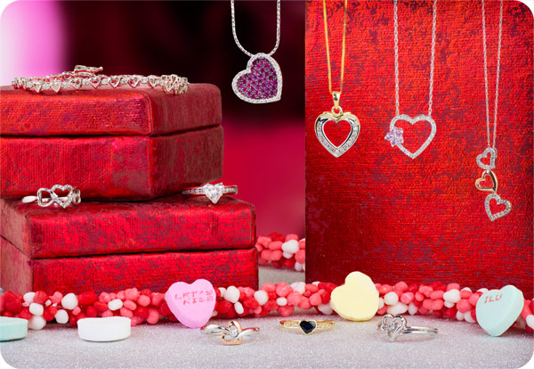 Beautiful heart jewelry on sale now