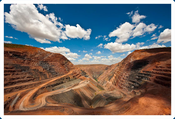 The Argyle mine in Australia