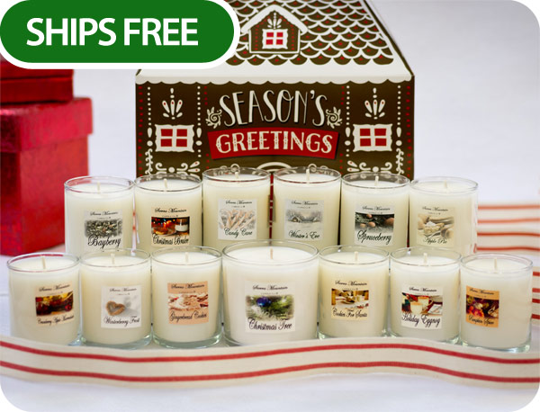 Our all new candle advent calendar set