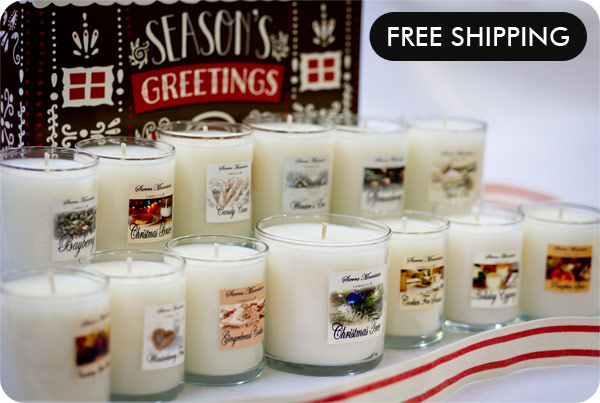 Our exclusive candle advent calendar set