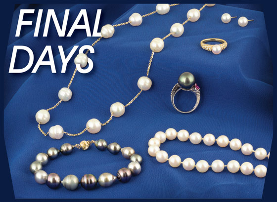 Final days to save big on pearls