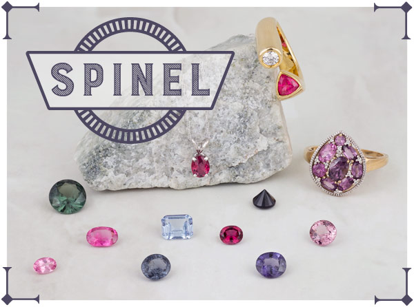 Spinel loose gems and jewelry