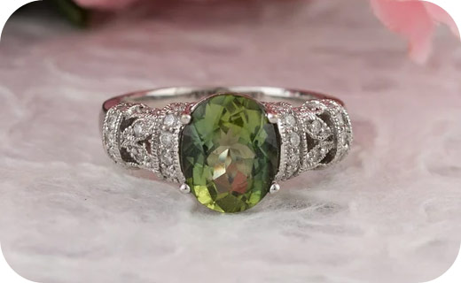 Tourmaline ring