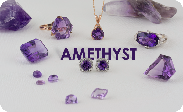 Collection of Amethyst jewelry