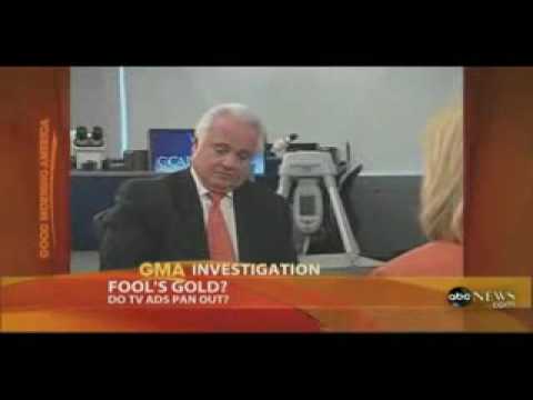 ABC news story showing interview about Cash For Gold