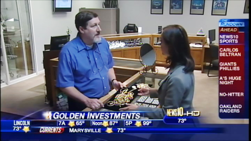 News 10 Gold Investment Story at Arden Jewelers