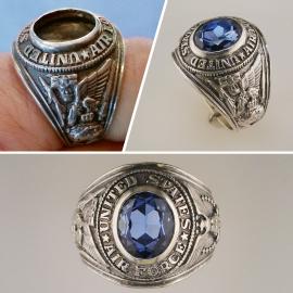 Class ring missing stone replacement