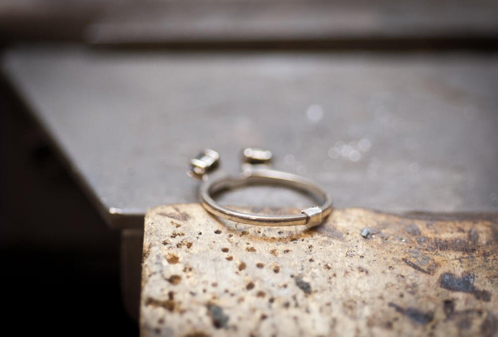 We add metal when we size rings up
