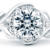 Mark Schneider Bloom Floral Engagement Ring Top View