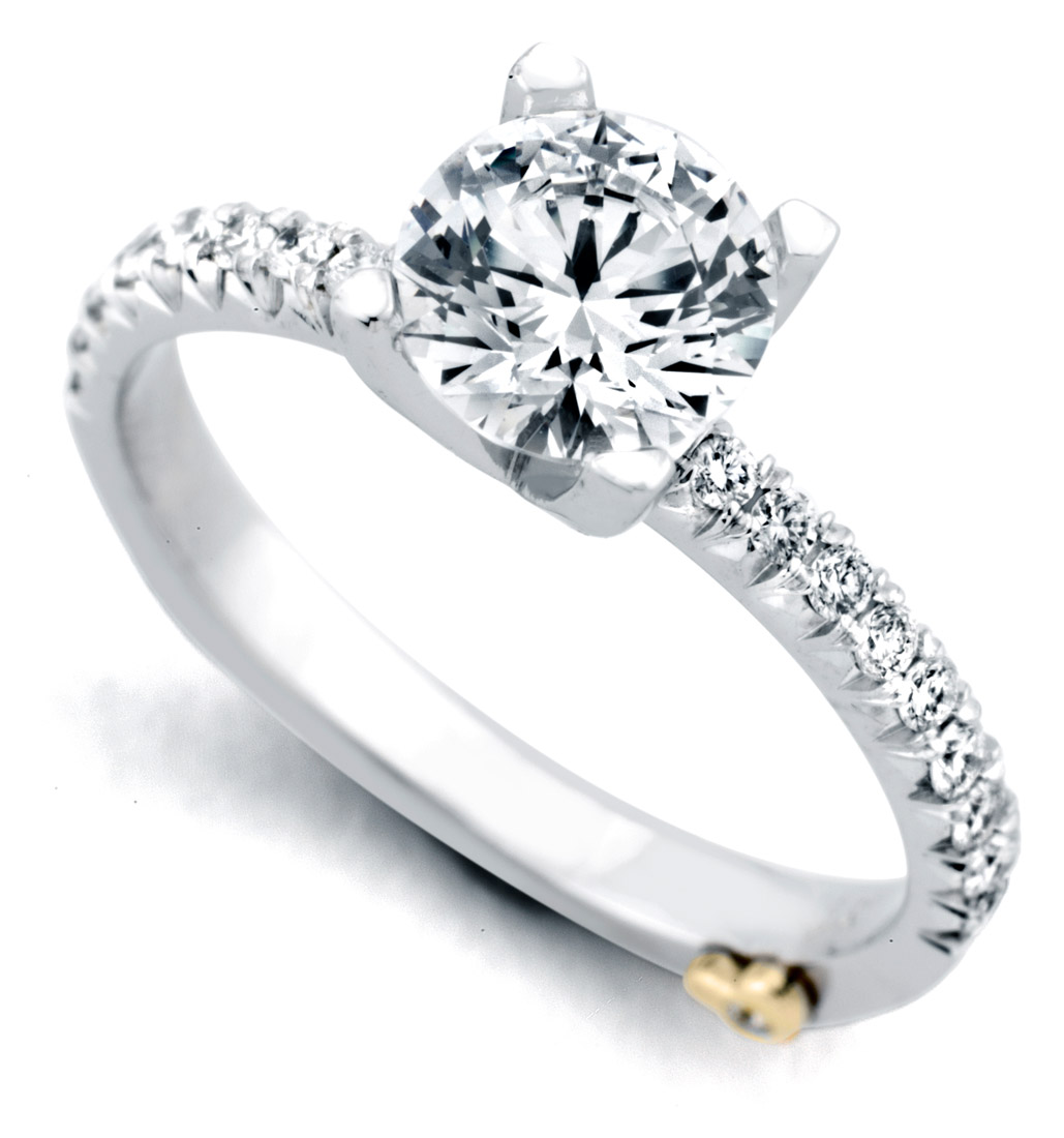 Mark Schneider Dapper Traditional Engagement Ring