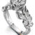 Mark Schneider Flora engagement ring floral design