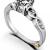 Mark Shneider Yours Truly contemporary engagement ring