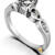 Mark Shneider Yours Truly contemporary engagement ring