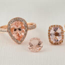 Morganite is a beautiful soft-pink gemstone