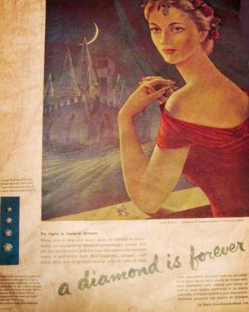 Old De Beers Ad