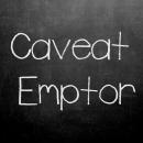 Caveat Emptor - Be aware of terms of your warranty