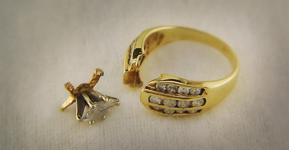 Jewelry repair before and after