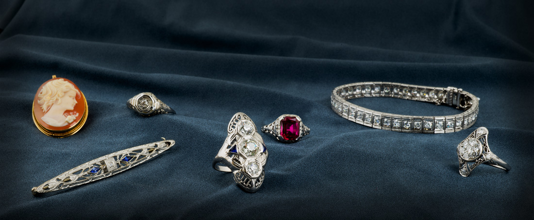 Vintage and antique jewelry from Arden Jewelers