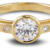 Balance eco friendly lab grown diamond engagement ring - Front