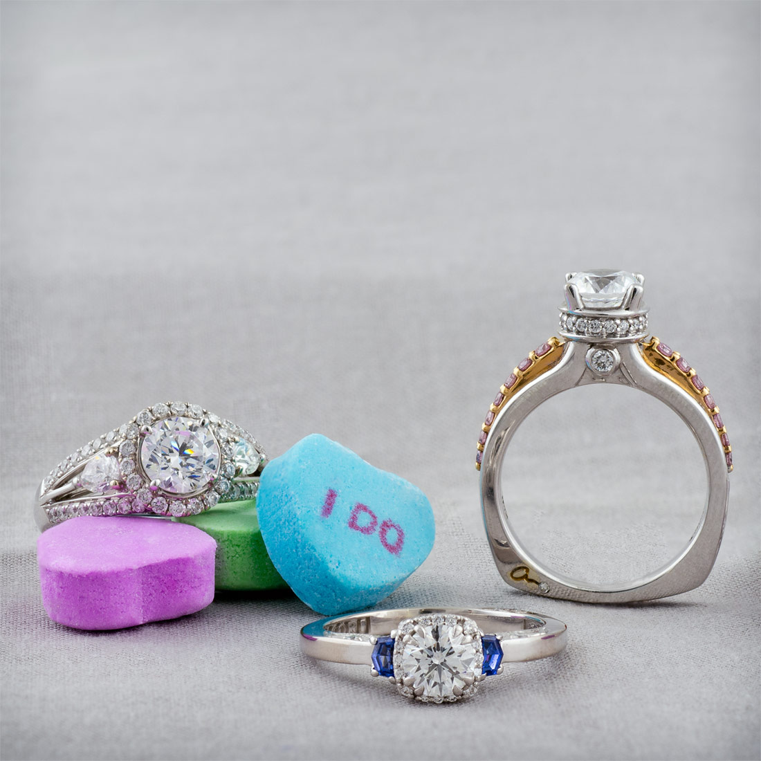 Designer engagement ring sale at Arden Jewelers