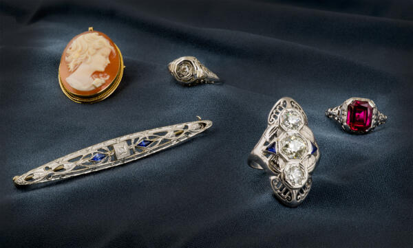 Evaluating inherited estate jewelry can be tricky