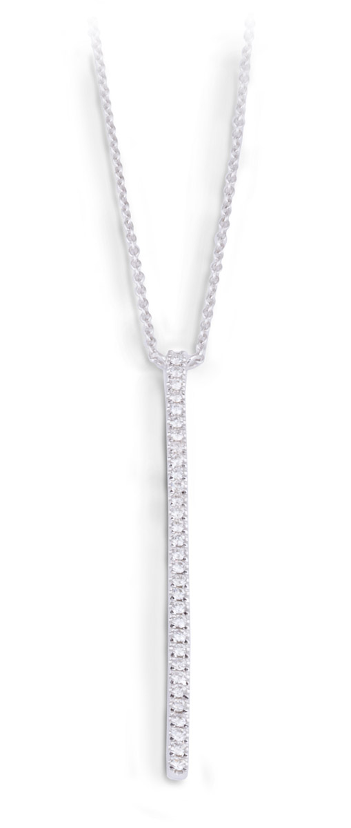 7881 diamond bar necklace white gold 1