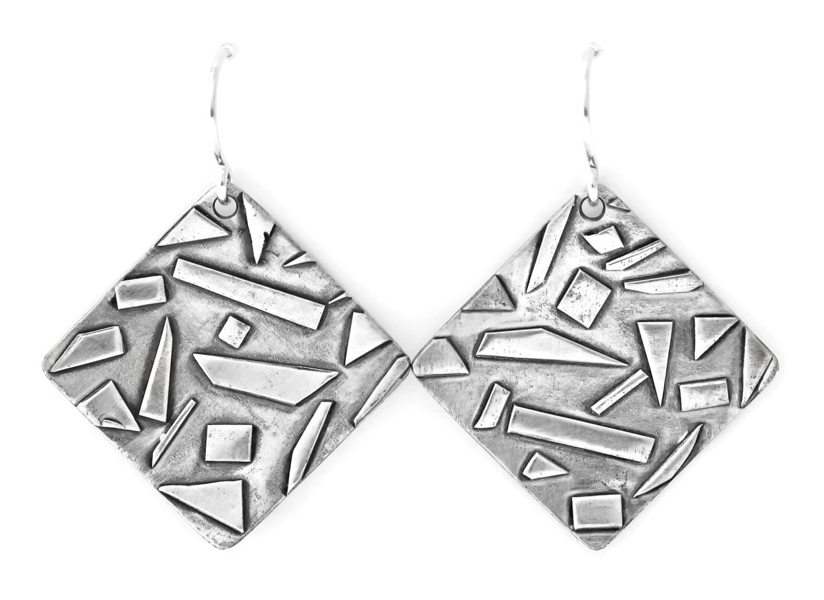 Geometric Dangle Earrings