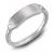 Engraved ring with diamond accents - white