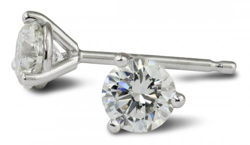 These diamond stud earrings could be all yours