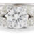 Diamond Engagement Ring with Marquise Accents