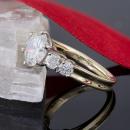 Custom Five Stone Diamond Engagement Ring - 2