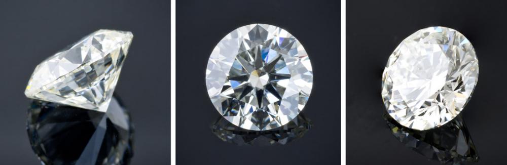 Round brilliant cut diamond