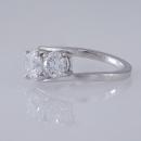 Diamond Bypass Engagement Ring