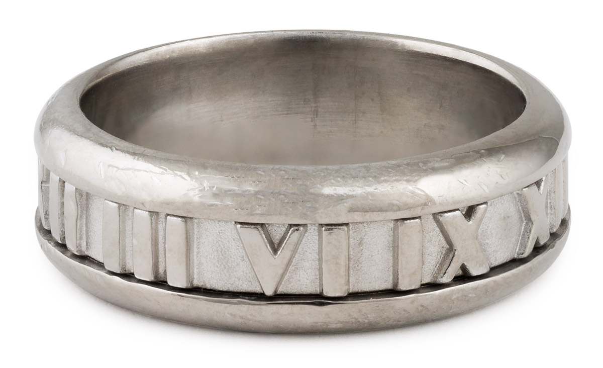 roman numeral ring tiffany