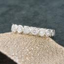 Diamond Bezel Eternity Wedding Band