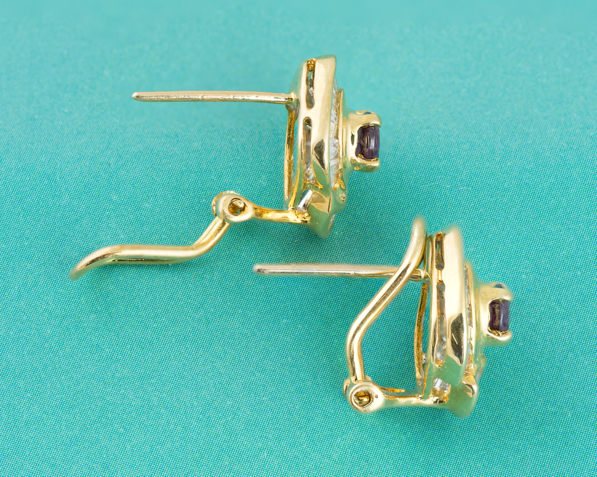 Solid 14k Gold Earring Backs Replacement Backs for Pierced Ears