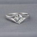 Custom Diamond Solitaire Engagement Ring2