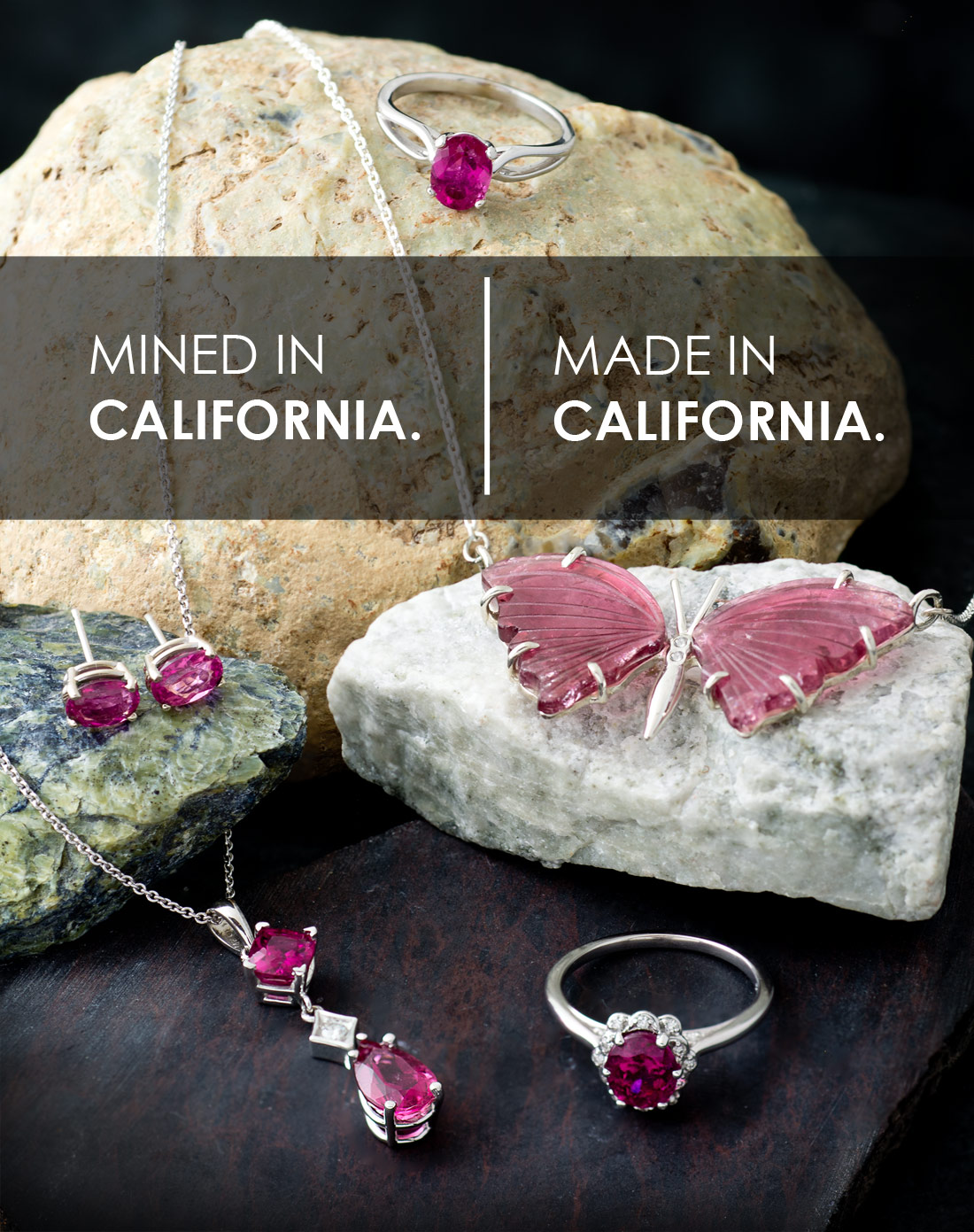 California tourmaline jewelry