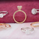 Collection of engagement rings on sale now