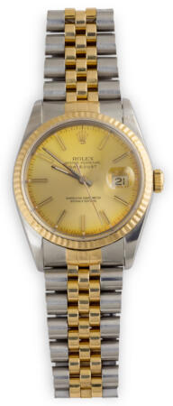 Men's Rolex Datejust Oyster Perpetual Vintage Watch